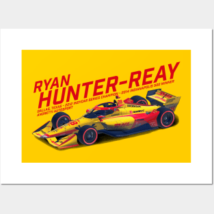 Ryan Hunter-Reay 2021 (red) Posters and Art